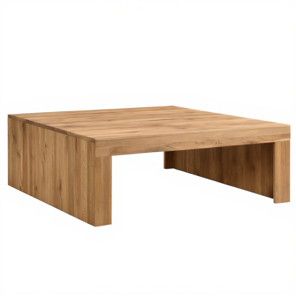 Table basse carré Japandi en bois | Norr