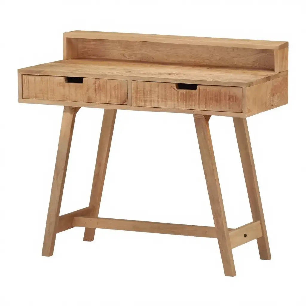 Bureau Japandi en bois de manguier massif | Rei