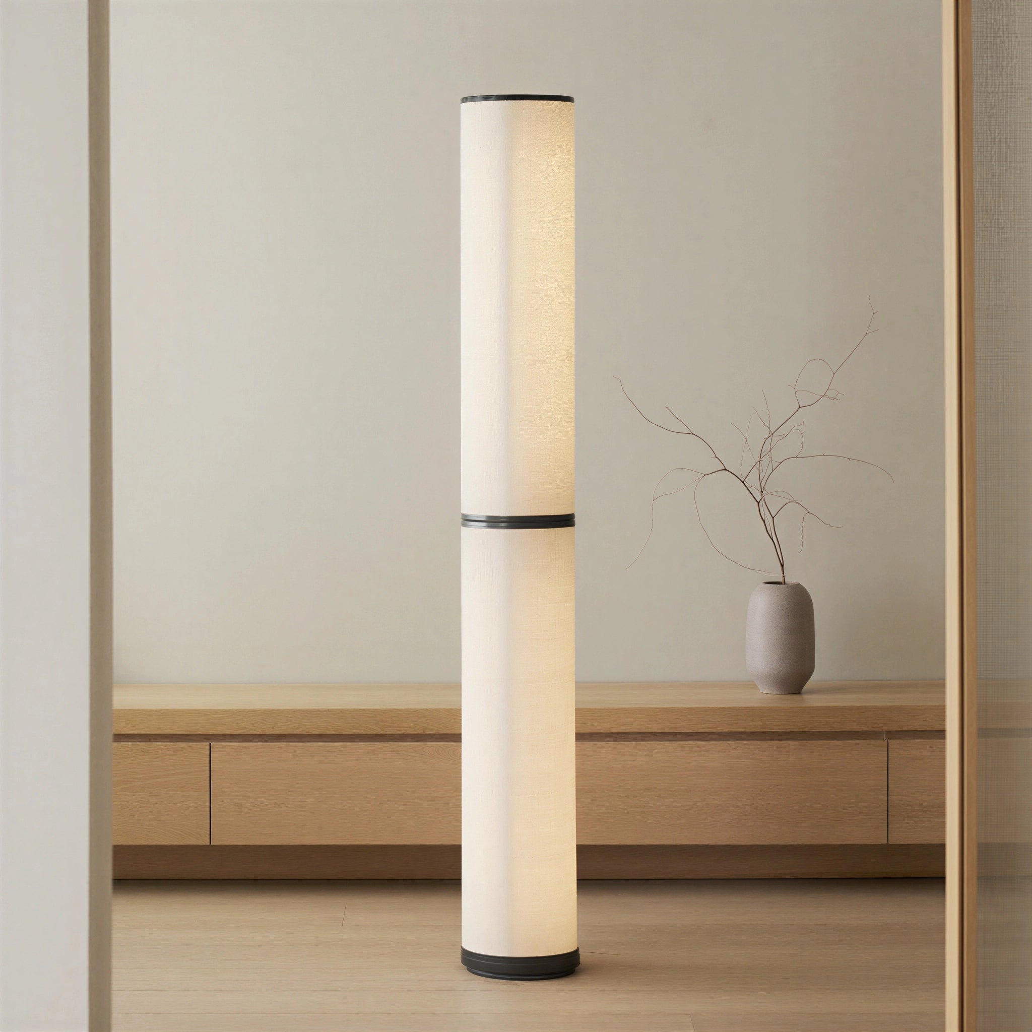 Lampadaire lanterne Japandi | Nao