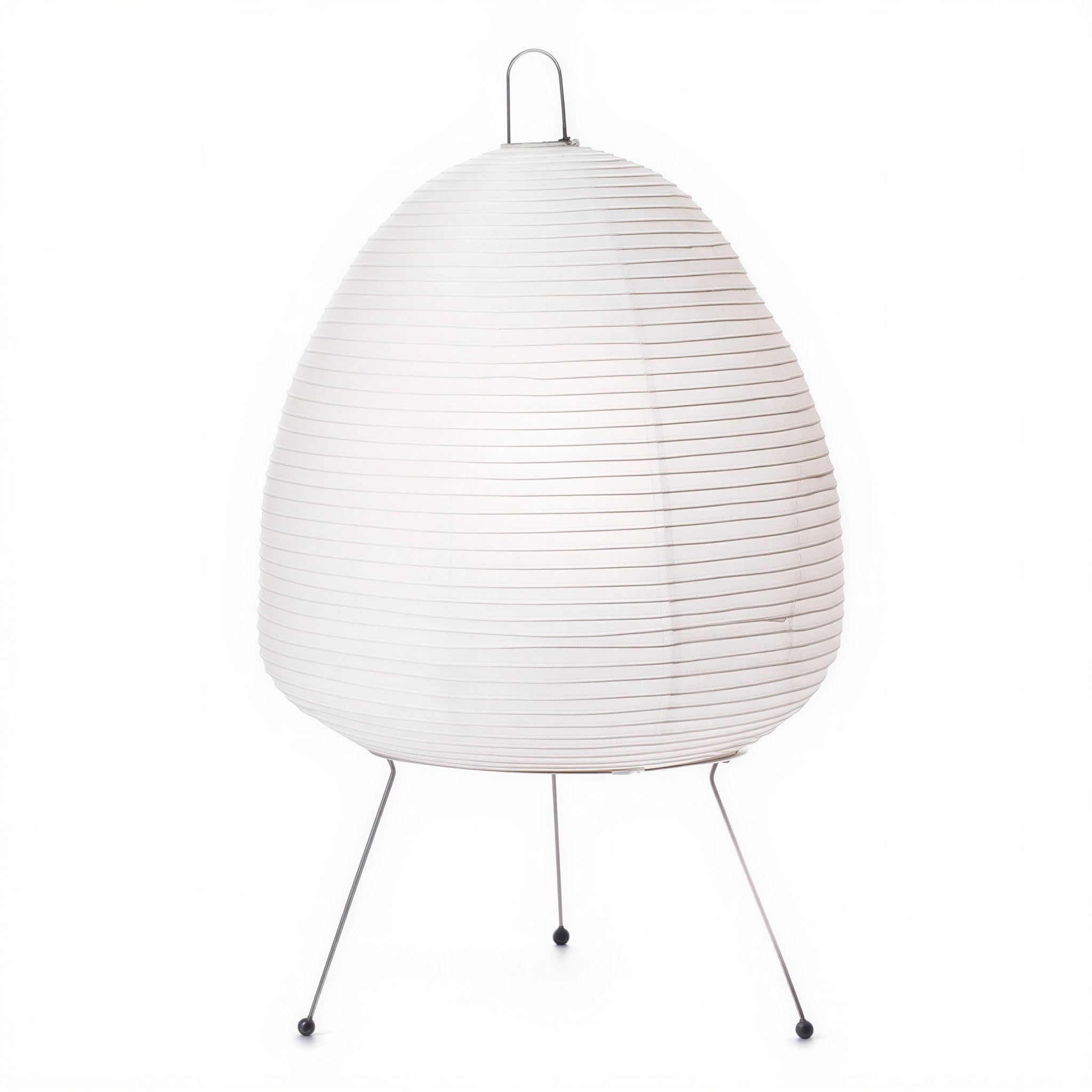 Lampe à poser lanterne Japandi en papier | Riku