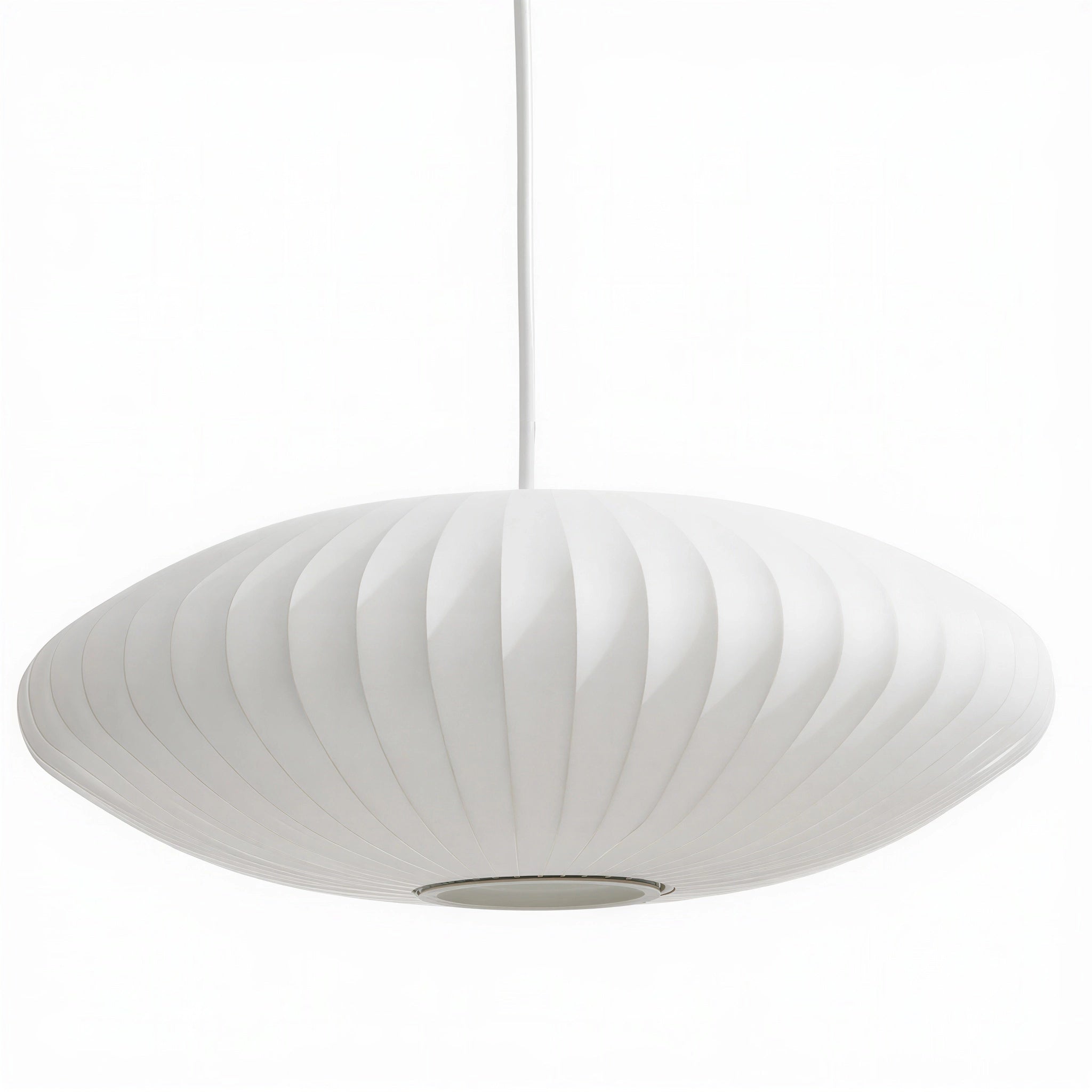 Suspension lanterne Japandi en soie | Ode